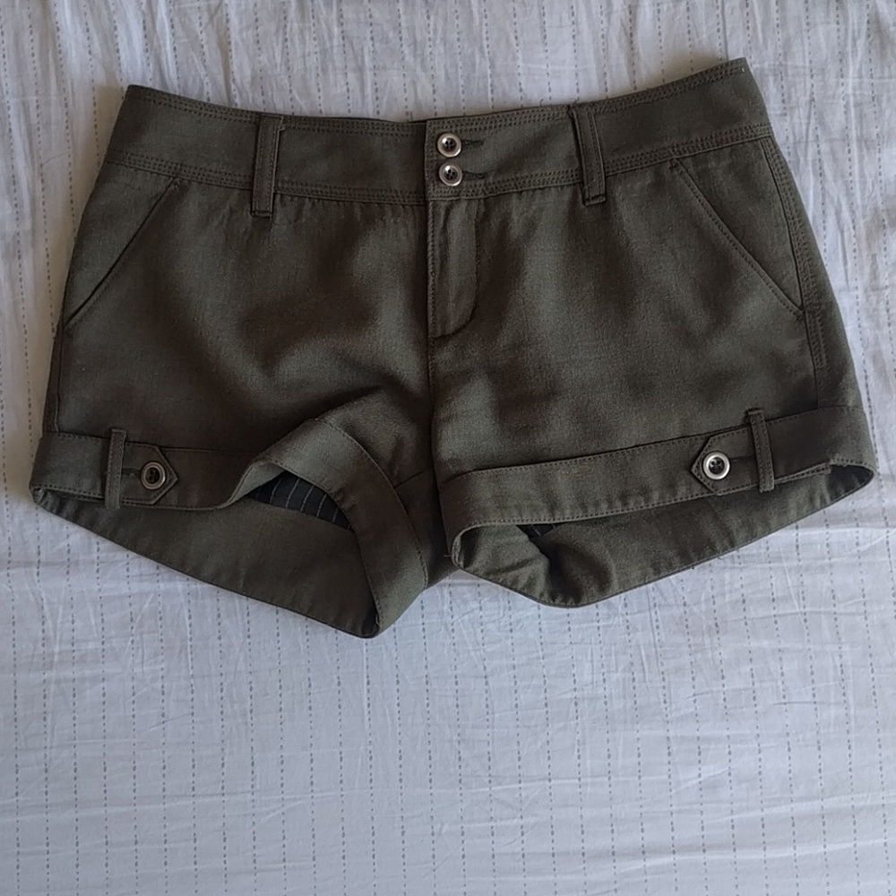 Free People wool blend shorts size 6